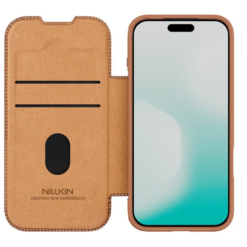 Flip Case iPhone 17 Pro Qin Pro Series Nillkin