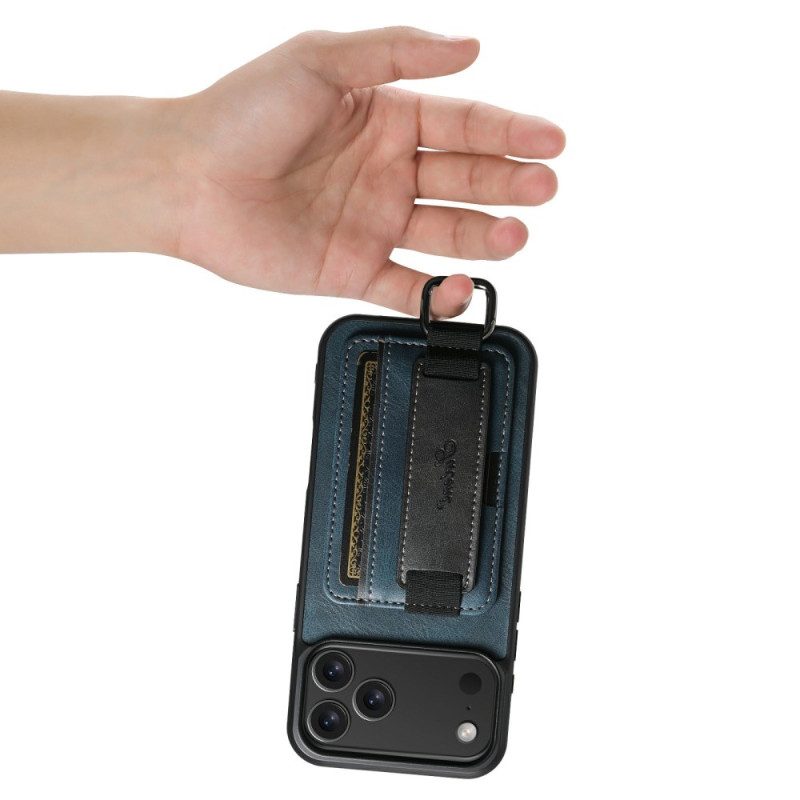 Hülle Für iPhone 17 Pro Kartenetui Im Retro-design