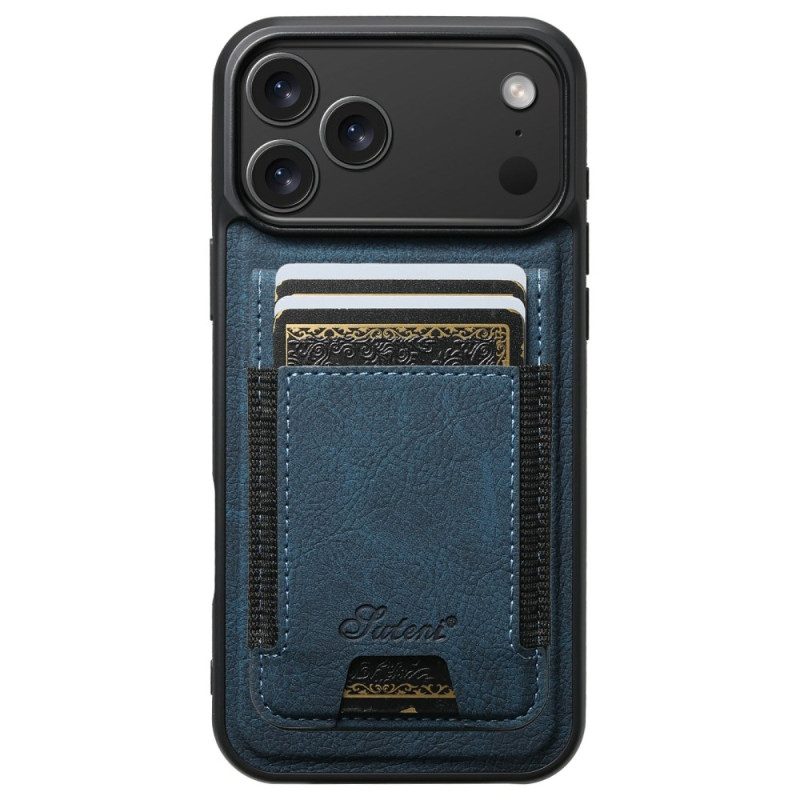 Hülle Für iPhone 17 Pro Magsafe 2-in-1 Abnehmbarer Kartenhalter