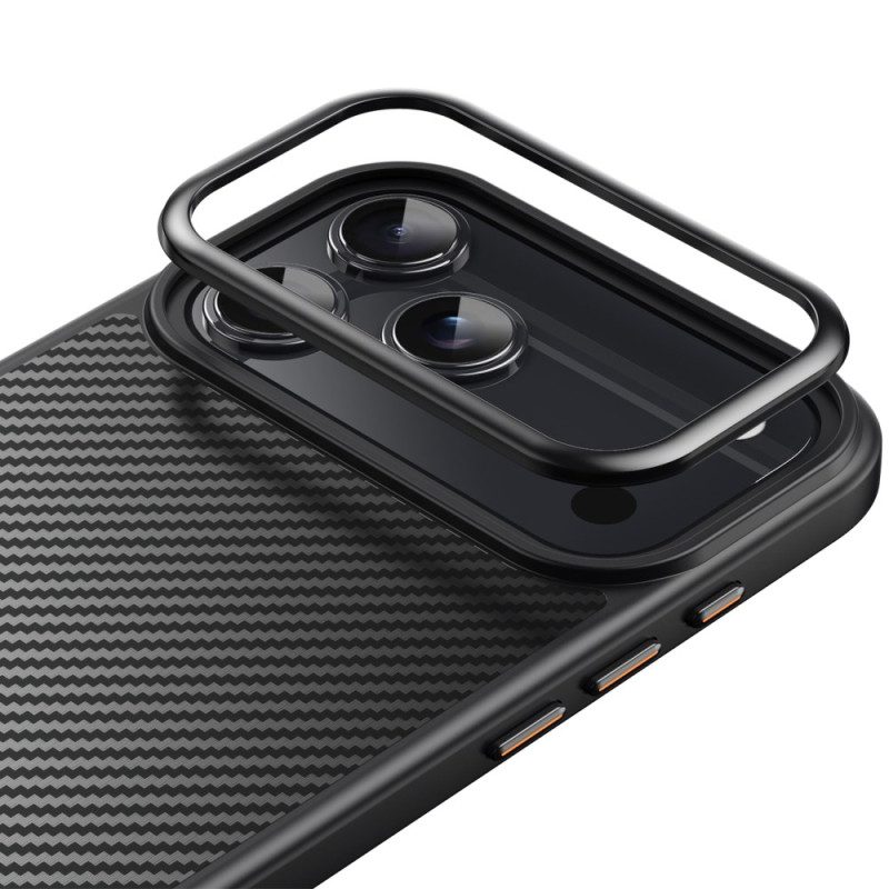 Hülle Für iPhone 17 Pro Magsafe-kompatibel Ultradünn Carbon