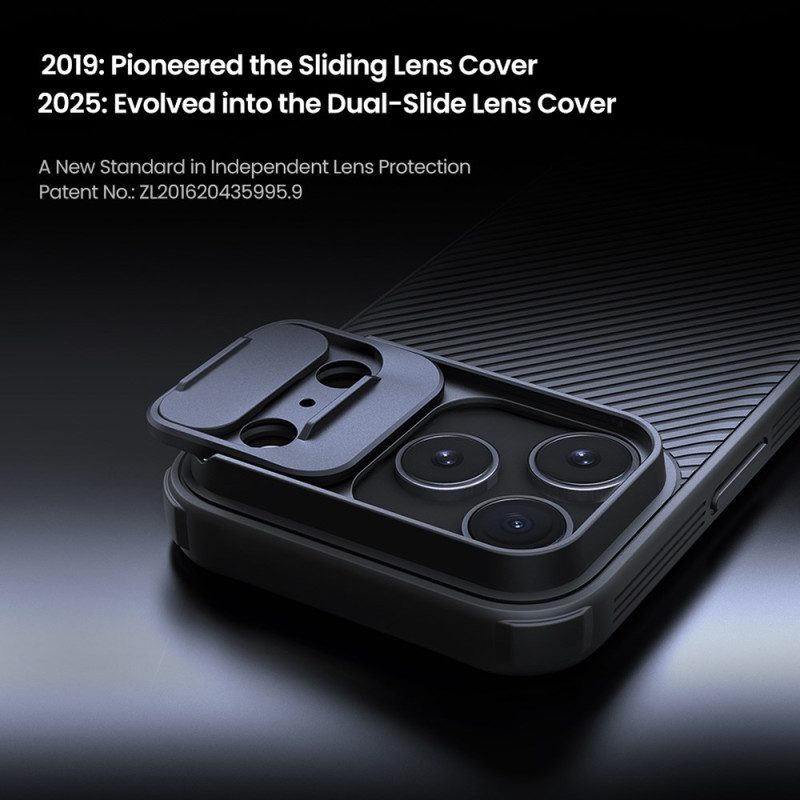 Hülle iPhone 17 Pro Handyhülle Nillkin Camshield Pro Serie