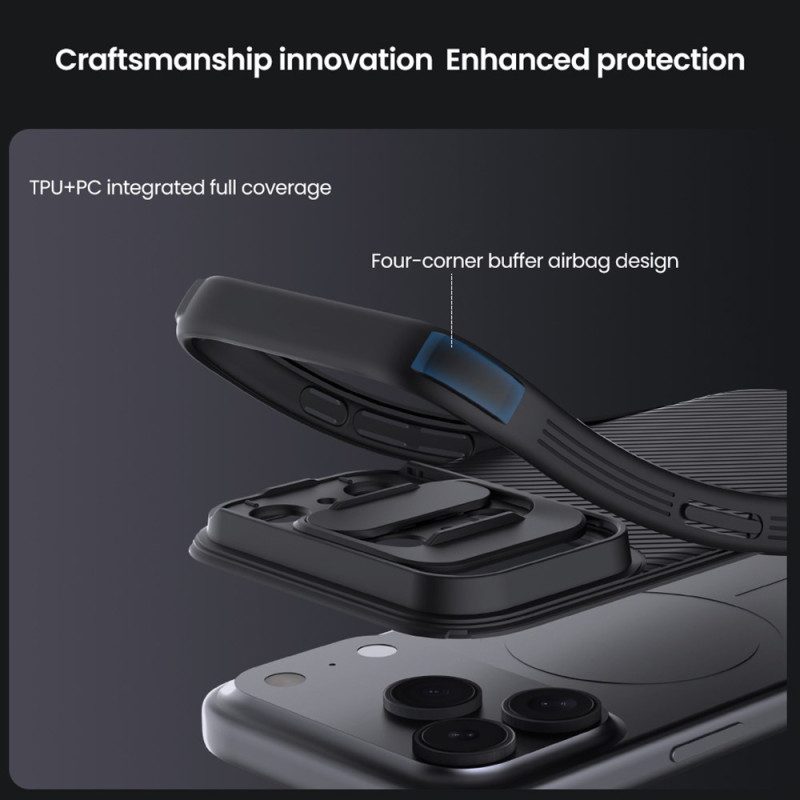 Hülle iPhone 17 Pro Handyhülle Nillkin Camshield Pro Serie