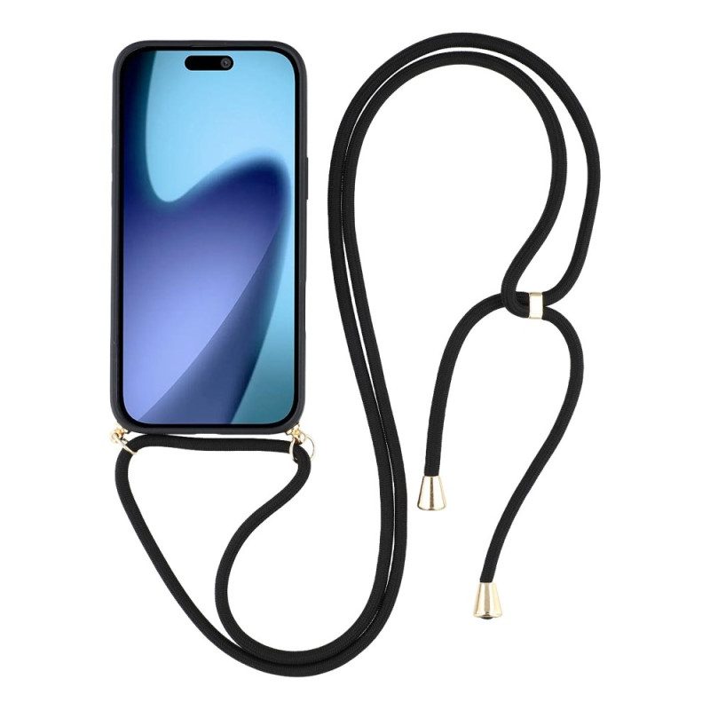 Hülle iPhone 17 Pro Handyhülle Silikonkordel