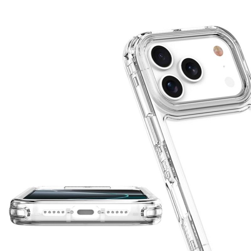 Hülle iPhone 17 Pro Handyhülle Transparenter Drei-in-eins-schutz