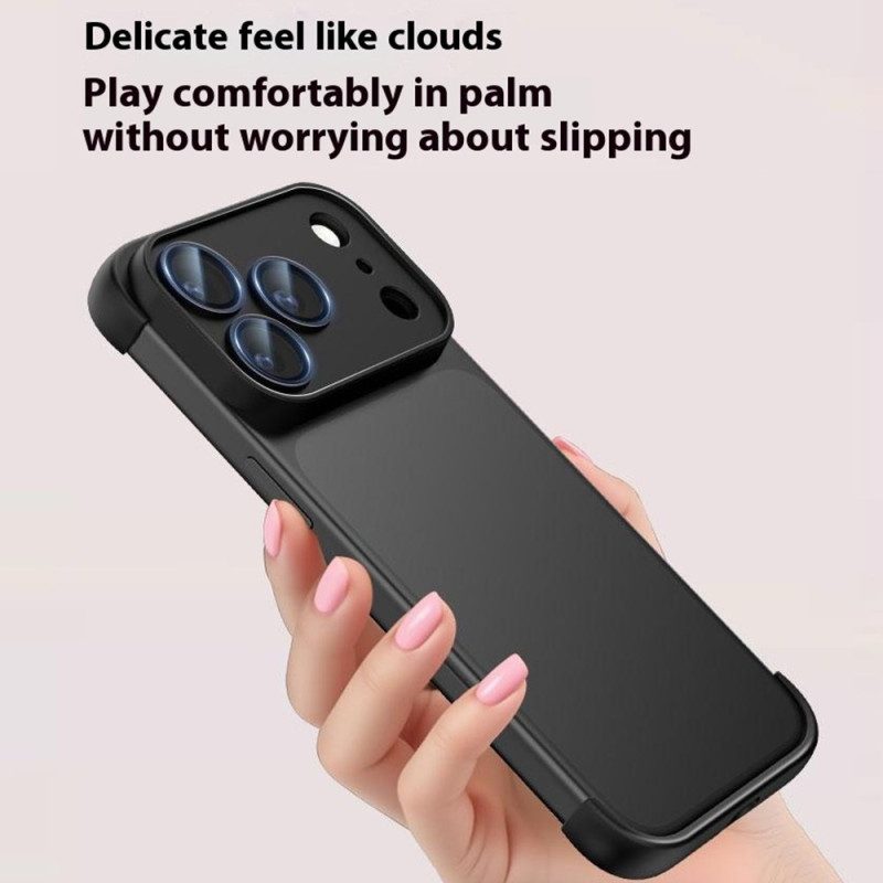 Hülle iPhone 17 Pro Rahmenlos Mit Eckenschutz Und Integrierter Linse