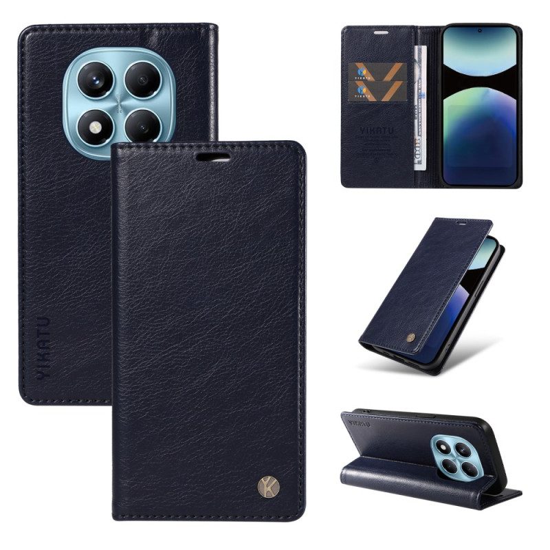 Flip Case Für Xiaomi Redmi Note 14 Pro 4g Vintage Yikatu