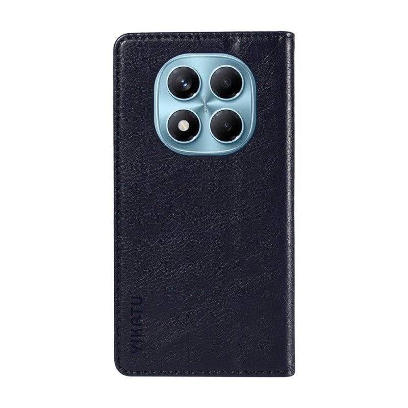 Flip Case Für Xiaomi Redmi Note 14 Pro 4g Vintage Yikatu
