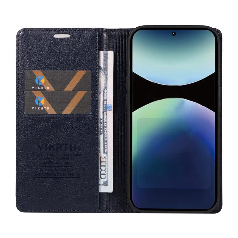 Flip Case Für Xiaomi Redmi Note 14 Pro 4g Vintage Yikatu