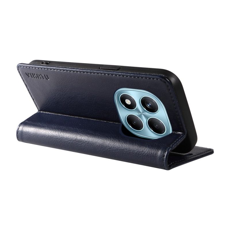 Flip Case Für Xiaomi Redmi Note 14 Pro 4g Vintage Yikatu