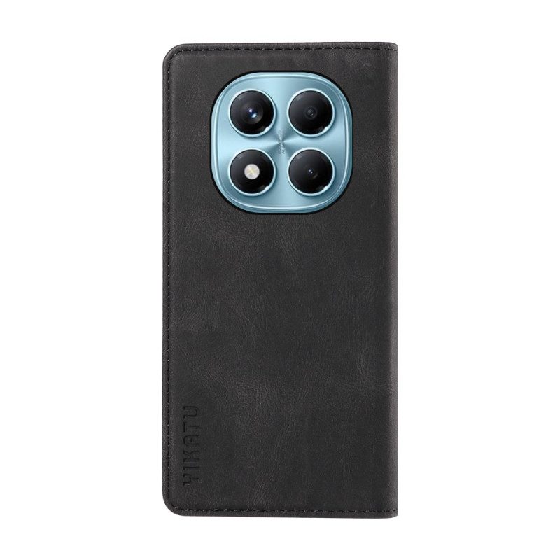Flip Case Für Xiaomi Redmi Note 14 Pro 4g Wildlederoptik Ykatu