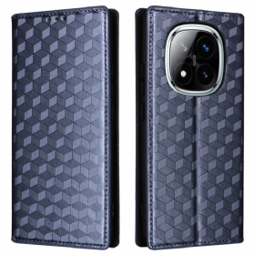 Flip Case Xiaomi Redmi Note 14 Pro 4g Handyhülle 3d-diamanten