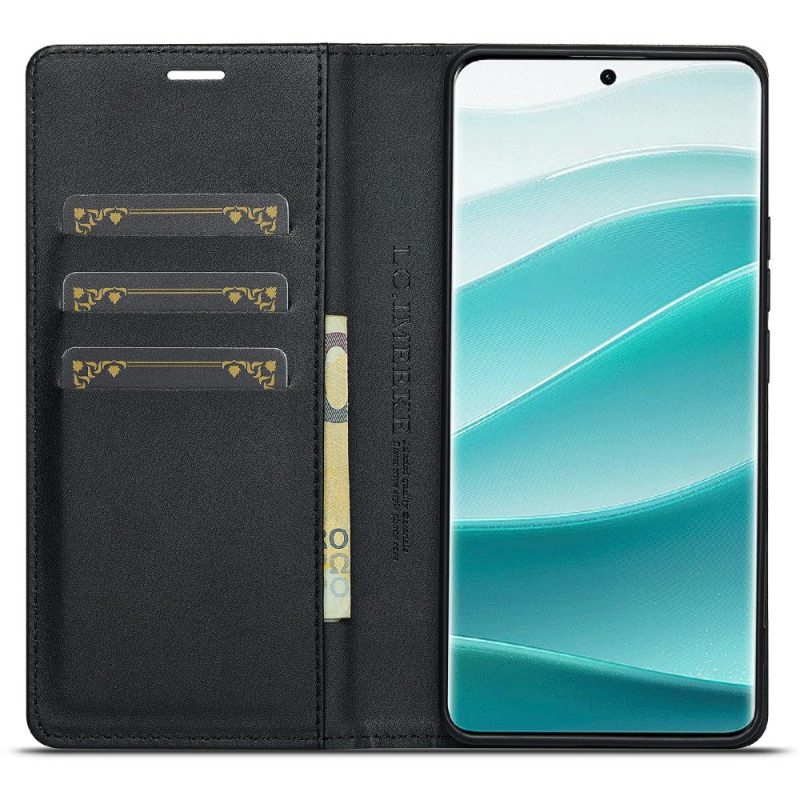 Flip Case Xiaomi Redmi Note 14 Pro 4g Handyhülle Carbonfaser-textur