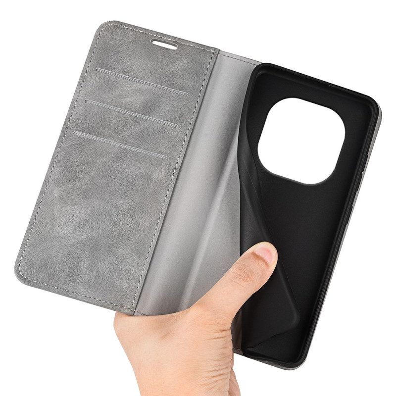 Flip Case Xiaomi Redmi Note 14 Pro 4g Handyhülle Lederoptik
