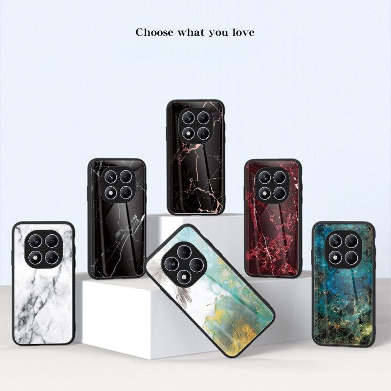 Hülle Für Xiaomi Redmi Note 14 Pro 4g Gehärtetes Glas In Marmoroptik