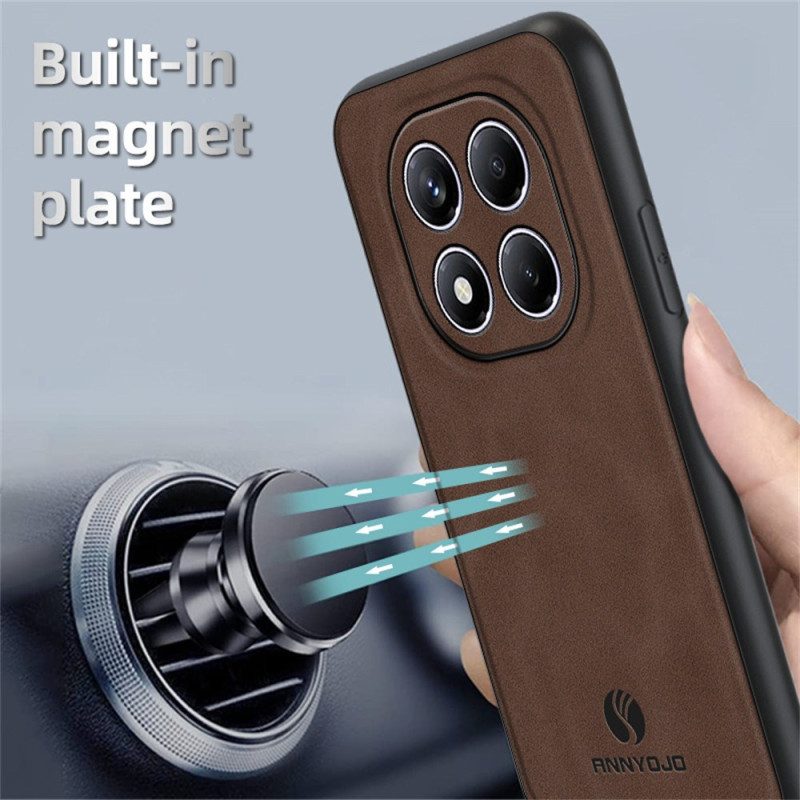 Hülle Xiaomi Redmi Note 14 Pro 4g Handyhülle Annyojo Lederoptik