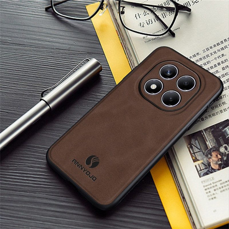 Hülle Xiaomi Redmi Note 14 Pro 4g Handyhülle Annyojo Lederoptik