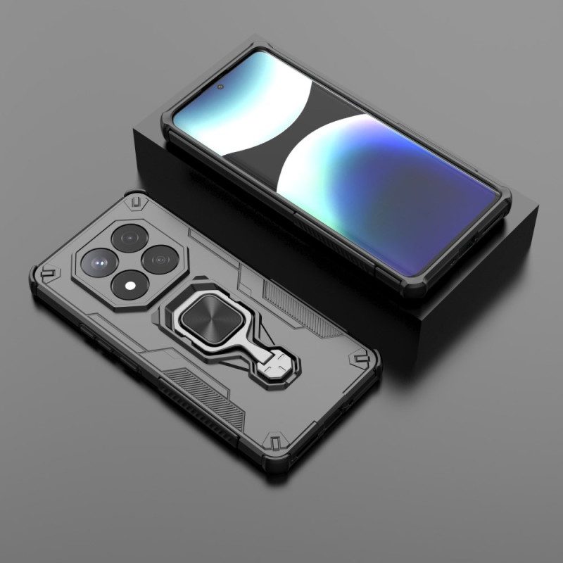 Hülle Xiaomi Redmi Note 14 Pro 4g Handyhülle Extrem Robust Mit Drehbarem Ständer