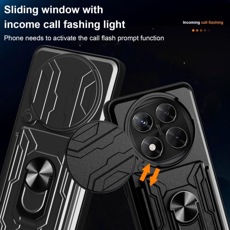 Hülle Xiaomi Redmi Note 14 Pro 4g Handyhülle Extrem Widerstandsfähig Mit Ständer Und Linsenschutz