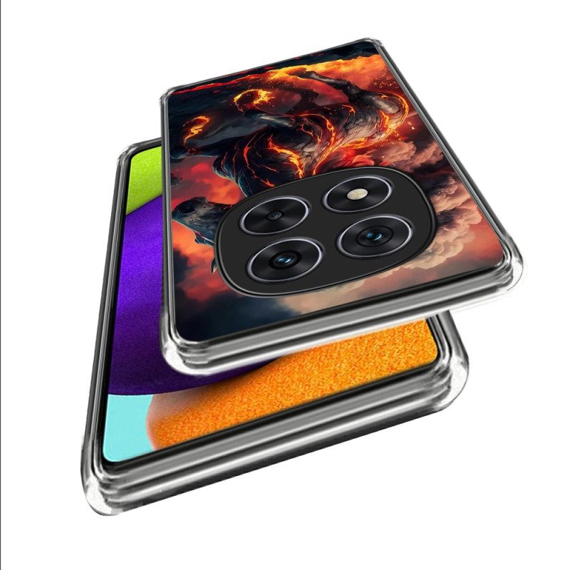 Hülle Xiaomi Redmi Note 14 Pro 4g Handyhülle Feuerpferd
