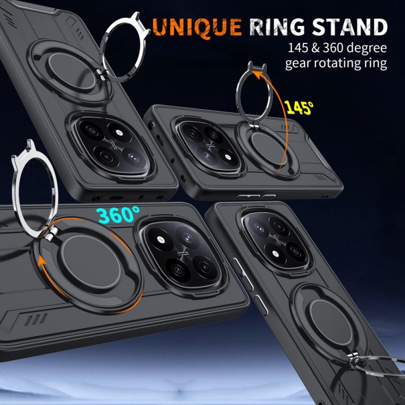 Hülle Xiaomi Redmi Note 14 Pro 4g Handyhülle Magsafe-kompatibel Mit Drehbarem Ständer