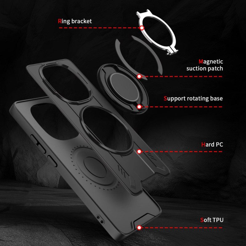 Hülle Xiaomi Redmi Note 14 Pro 4g Handyhülle Magsafe-kompatibel Mit Drehbarem Ständer
