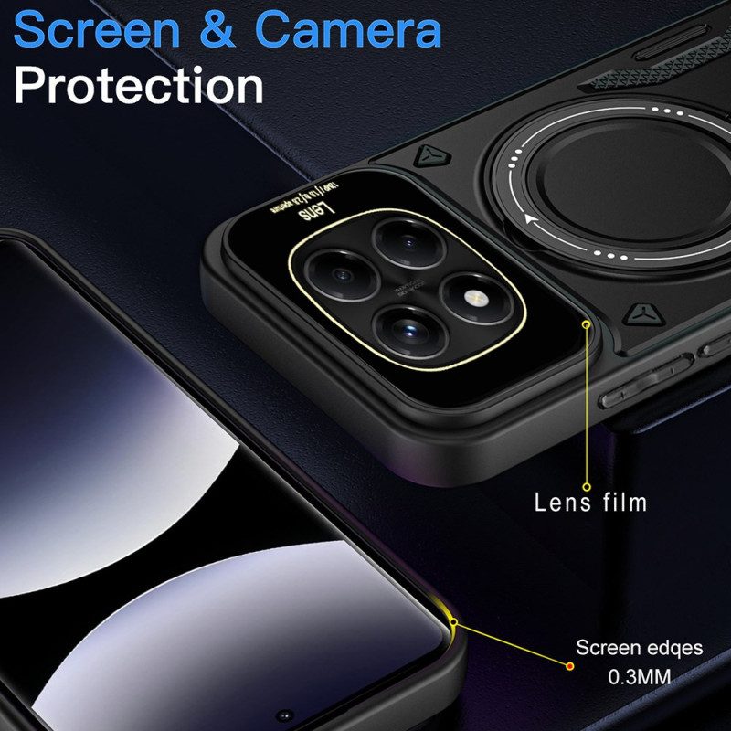 Hülle Xiaomi Redmi Note 14 Pro 4g Magnetischer Drehständer