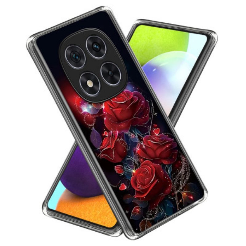 Hülle Xiaomi Redmi Note 14 Pro 4g Rote Rosen
