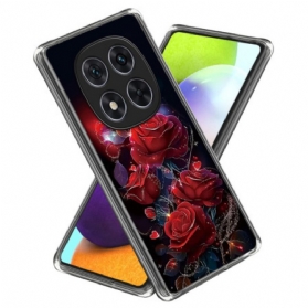 Hülle Xiaomi Redmi Note 14 Pro 4g Rote Rosen