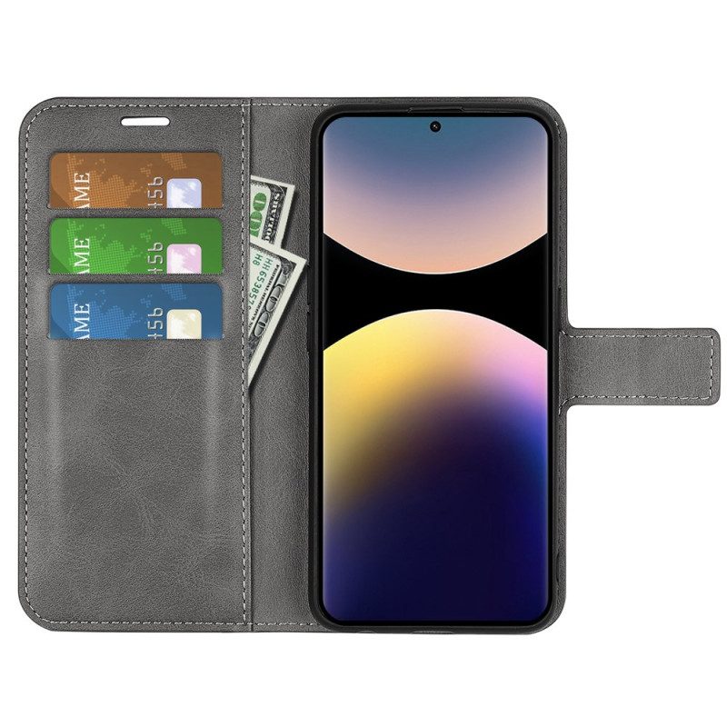 Lederhüllen Für Xiaomi Redmi Note 14 Pro 4g Lederoptik