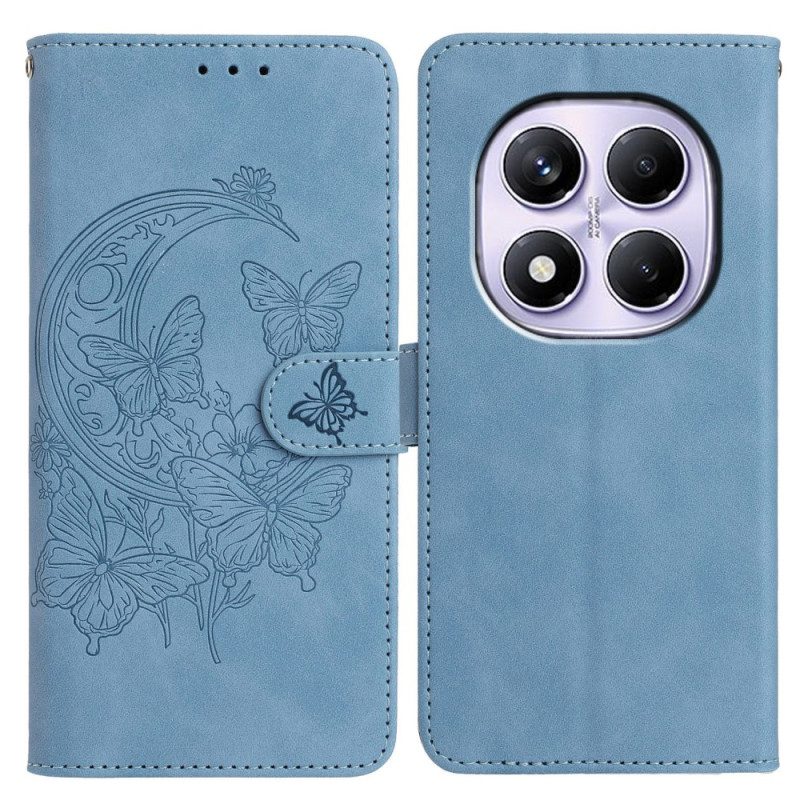 Lederhüllen Für Xiaomi Redmi Note 14 Pro 4g Lotusmuster