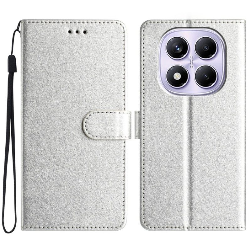 Lederhüllen Für Xiaomi Redmi Note 14 Pro 4g Seidensensation