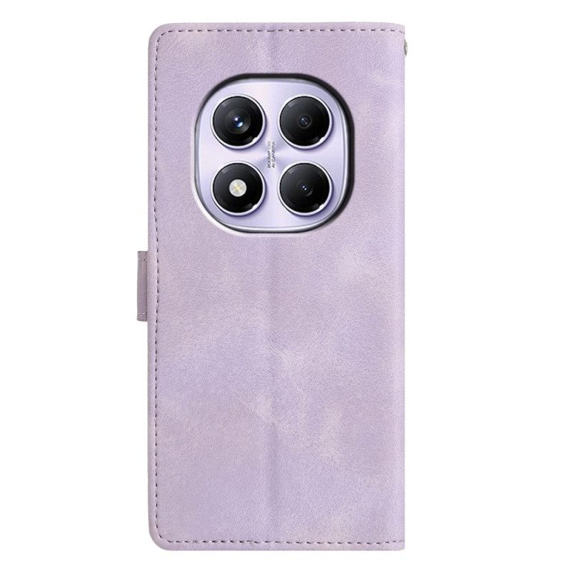 Lederhüllen Xiaomi Redmi Note 14 Pro 4g Dreiecke