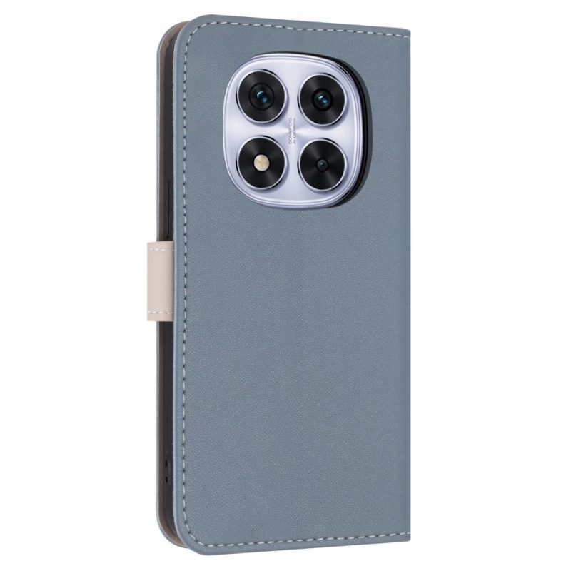 Lederhüllen Xiaomi Redmi Note 14 Pro 4g Fliege Mit Riemen