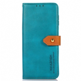 Lederhüllen Xiaomi Redmi Note 14 Pro 4g Goldener Verschluss Khazneh