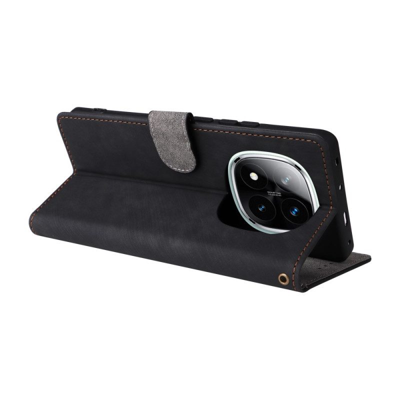 Lederhüllen Xiaomi Redmi Note 14 Pro 4g Handyhülle Rfid-schutz