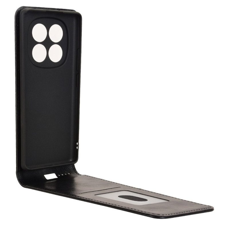 Lederhüllen Xiaomi Redmi Note 14 Pro 4g Handyhülle Vertikales Klappdesign