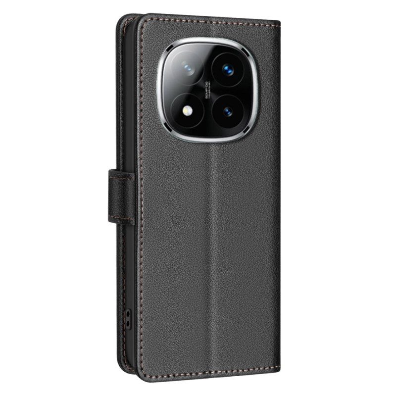 Lederhüllen Xiaomi Redmi Note 14 Pro 4g Rfid-schutz Binfen Color