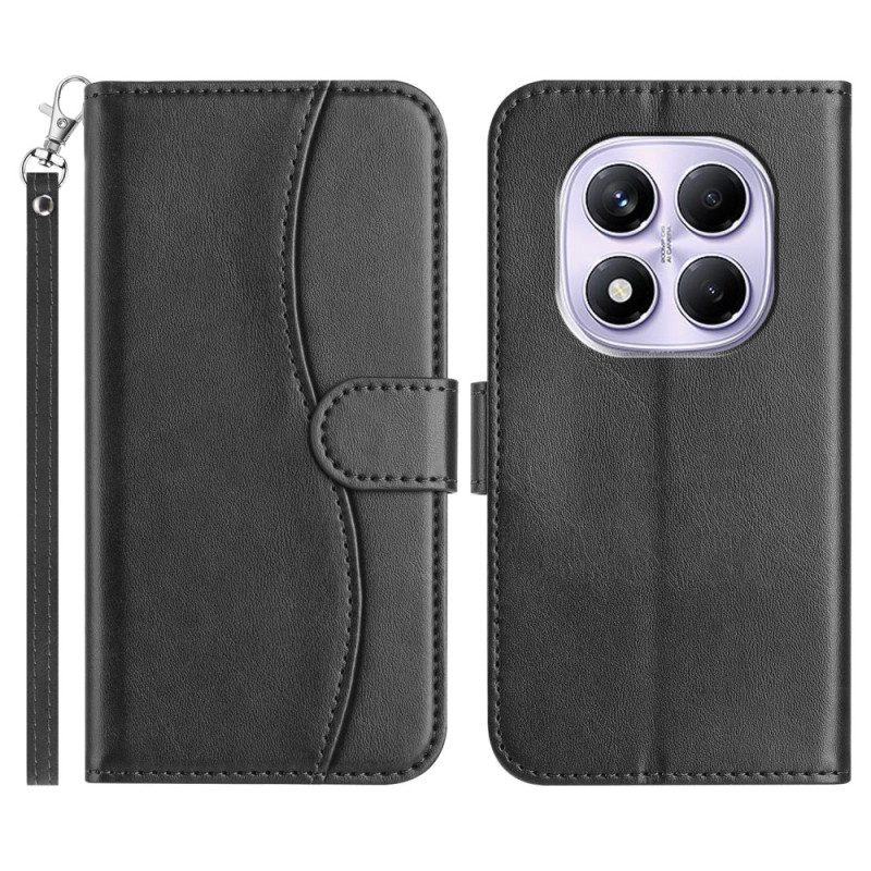 Lederhüllen Xiaomi Redmi Note 14 Pro 4g S-design Mit Riemen