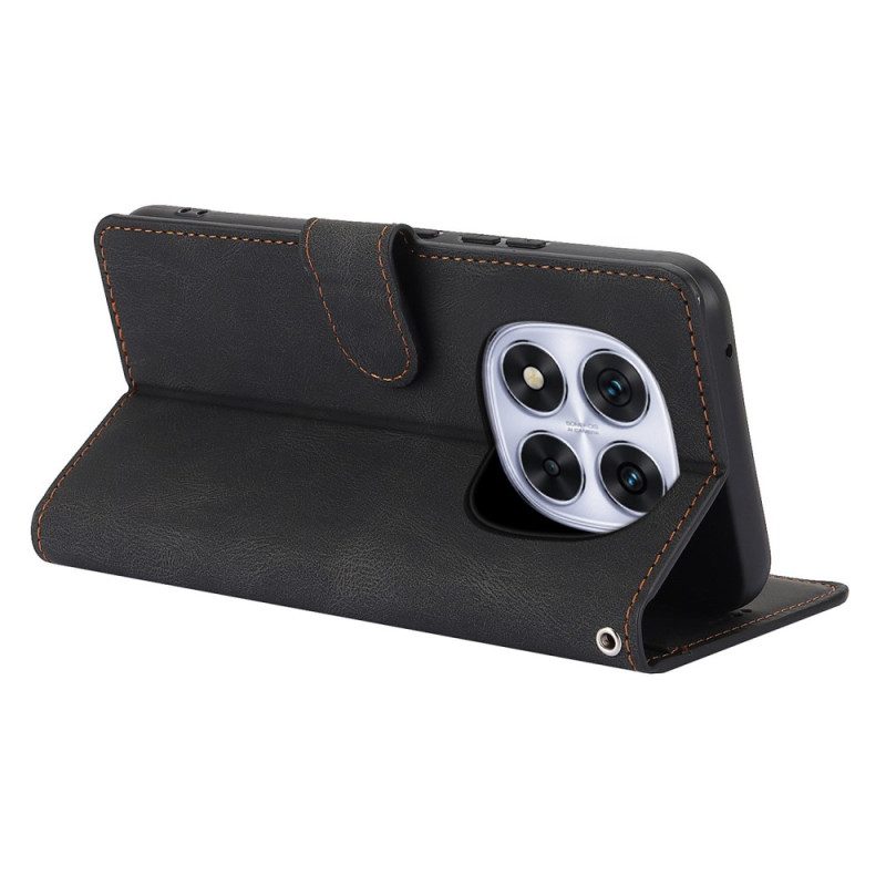 Lederhüllen Xiaomi Redmi Note 14 Pro 4g Wildlederoptik Mit Trageband