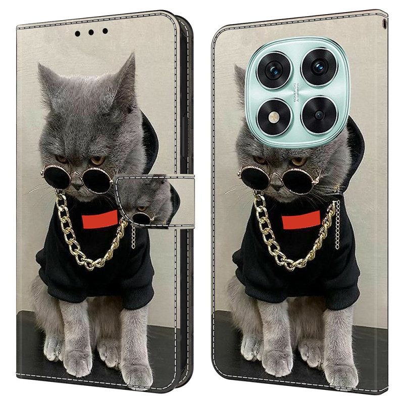 Lederhüllen Xiaomi Redmi Note 14 Pro 4g Yo-katze