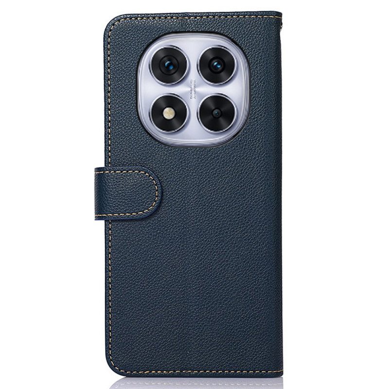 Lederhüllen Xiaomi Redmi Note 14 Pro 4g Zweifarbiger Khazneh Rfid-schutz