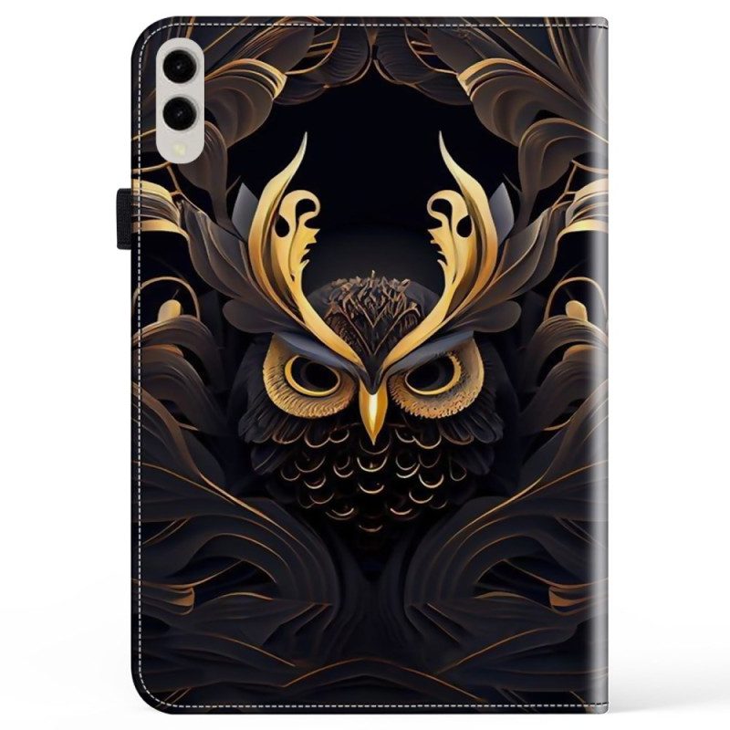 Case Samsung Galaxy Tab S10 Ultra Goldene Eule