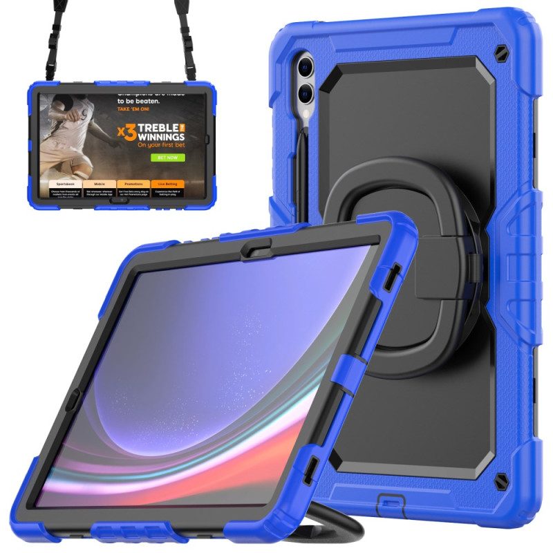 Hülle Für Samsung Galaxy Tab S10 Ultra Premium-schutz Mit Schultergurt