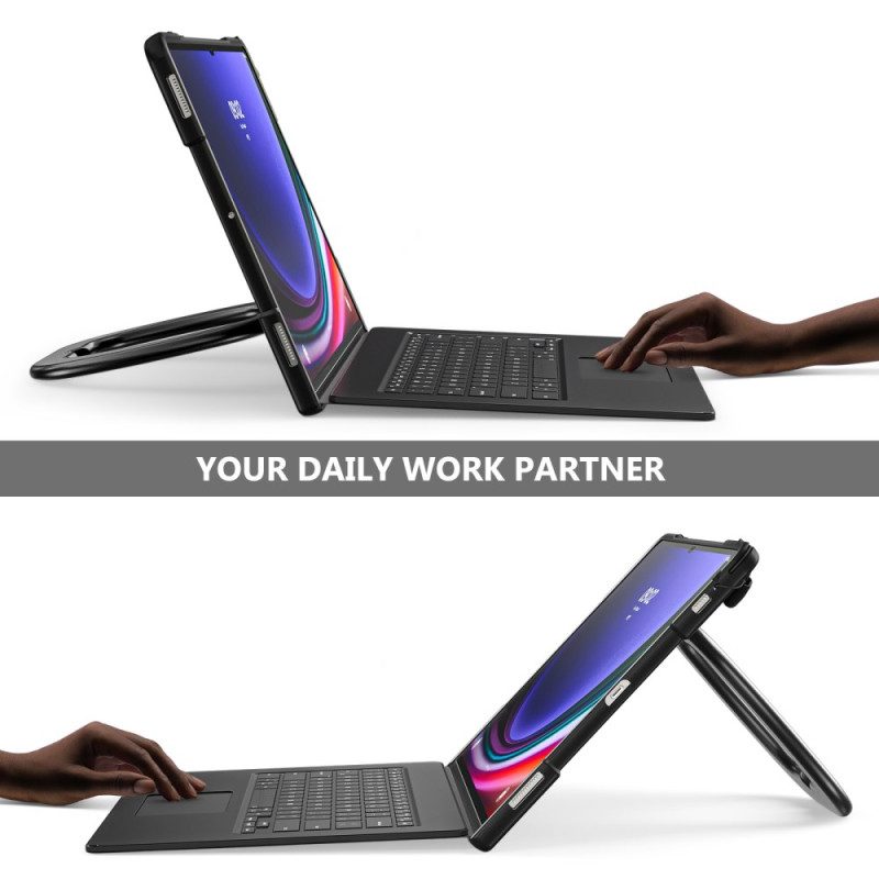 Hülle Für Samsung Galaxy Tab S10 Ultra X910 Ständer Und Griff