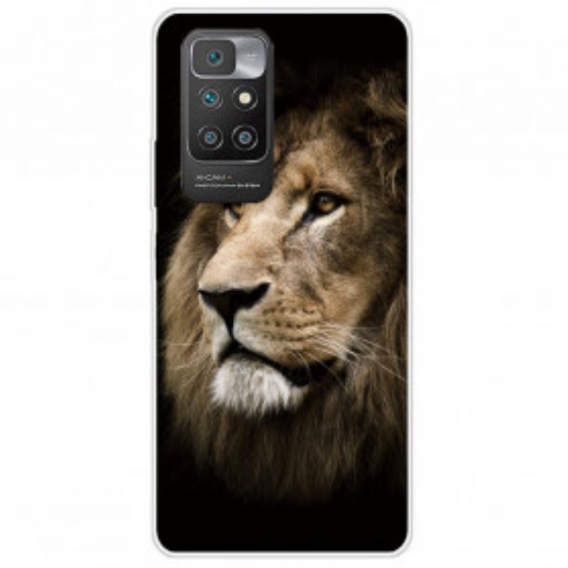 Handyhülle Für Xiaomi Redmi 10 Löwenkopf