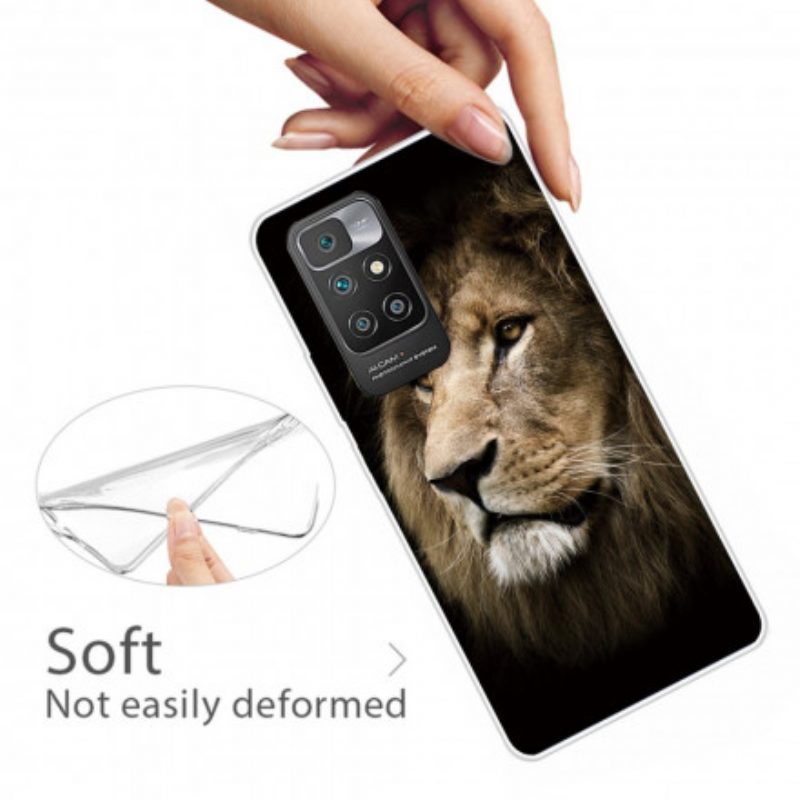 Handyhülle Für Xiaomi Redmi 10 Löwenkopf
