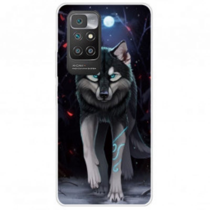 Handyhülle Für Xiaomi Redmi 10 Wolf