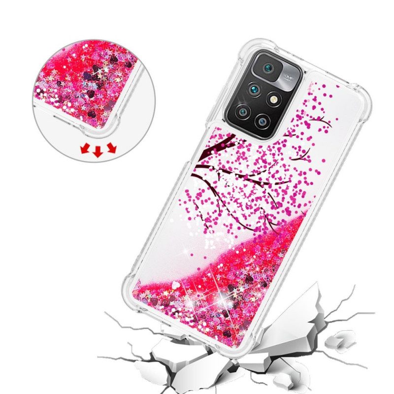 Hülle Für Xiaomi Redmi 10 Glitzerbaum