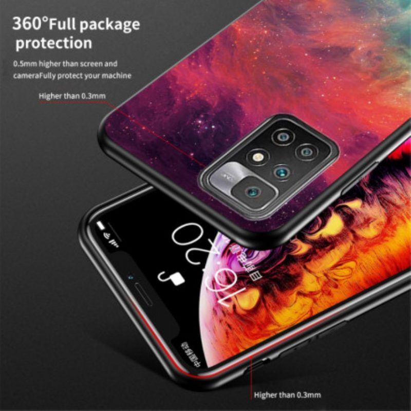Hülle Für Xiaomi Redmi 10 Schönheitsgehärtetes Glas