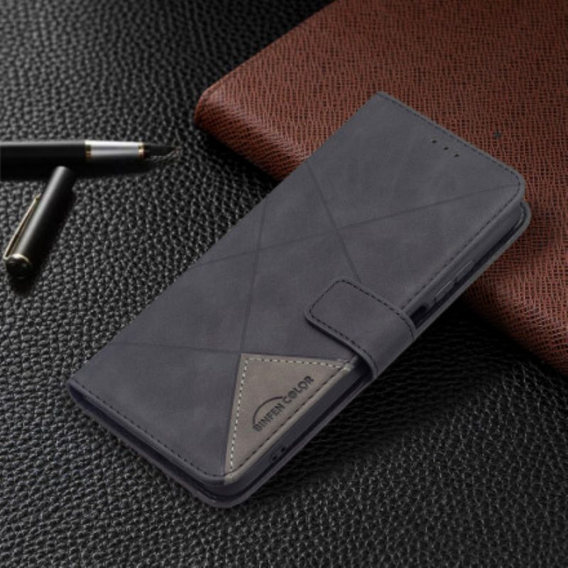 Lederhüllen Für Xiaomi Redmi 10 Dreieck Binfen Farbe
